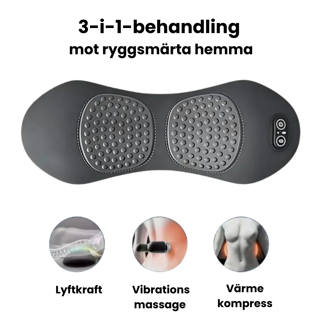 Triple Fusion Ryggmassageapparat – Lindring på bara 15 minuter om dagen