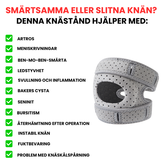 KneeEase-Smärtfria knän på 14 dagar eller mindre